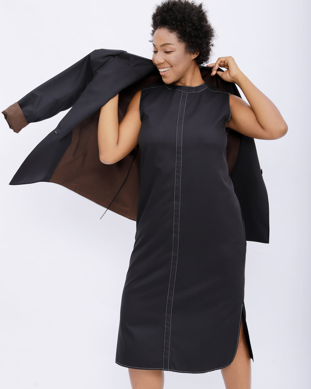 4-Way Liberty Black Dress – Mpact